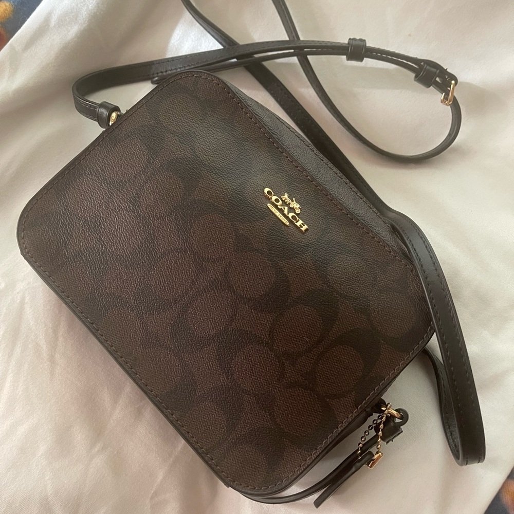 COACH mini Jamie Bag in signature